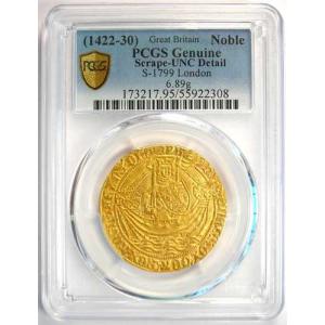 1422-30年 イギリス ヘンリー6世 金貨...の詳細画像4