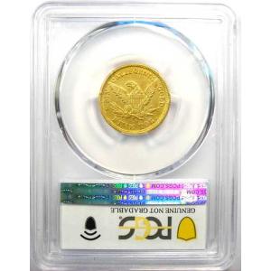 1850年モファット・リバティ金貨ハーフイーグ...の詳細画像2
