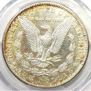 1889年CC モーガン銀貨 1ドル カーソン...の詳細画像3