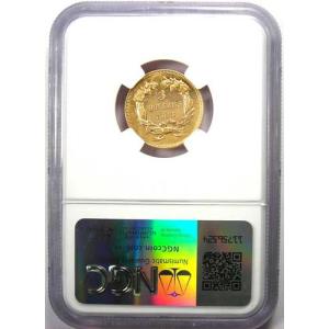 1868年 3ドル インディアン金貨 $3 -...の詳細画像2