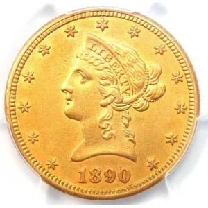1890年CC リバティ・ゴールドイーグル10...の詳細画像4