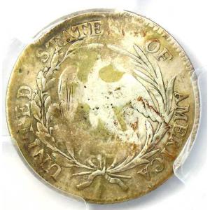 1797年 ドレープバストダイム 10セント ...の詳細画像3