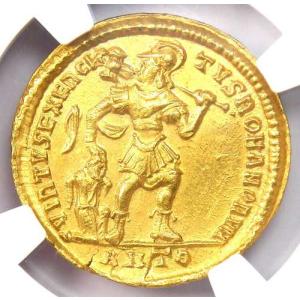 ユリアヌス2世 金貨 AV ソリドゥス ローマ...の詳細画像3