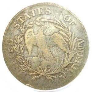 1797年 ドレープバスト シルバー ドル $...の詳細画像4