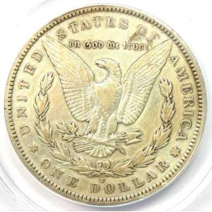 1893年Sミント モーガン銀貨(1ドル)。A...の詳細画像3