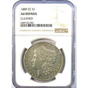 1889年CC モーガン銀貨 1ドル カーソン...の詳細画像1