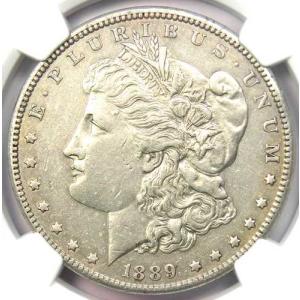 1889年CC モーガン銀貨 1ドル カーソン...の詳細画像4