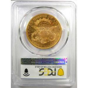 1891年Pミント リバティ金貨 ダブルイーグ...の詳細画像2