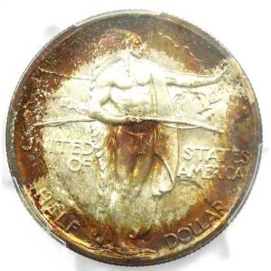 1938年Sミント オレゴン州ハーフダラー50セント硬貨 - PCGS MS68鑑定済み - 6,000ドル相当