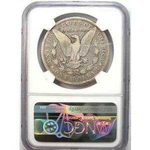 1893年Sミント モーガン銀貨 $1 - N...の詳細画像2