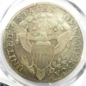 1803年 ドレープバスト銀貨 1ドル硬貨 -...の詳細画像3