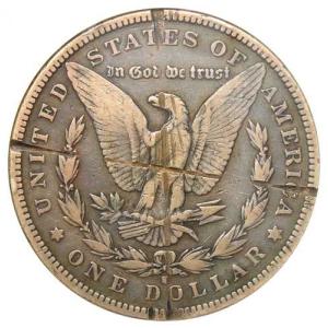 1893年Sミント モーガン銀貨(1ドル)。A...の詳細画像3