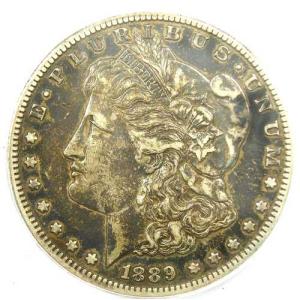 1889年CCミント モーガン銀貨（1ドル） - ICG鑑定済み XF45（EF45） - 価値5,000ドル