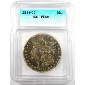 1889年CCミント モーガン銀貨(1ドル) ...の詳細画像1
