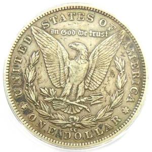 1889年CCミント モーガン銀貨(1ドル) ...の詳細画像3