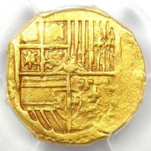 1590-1597 スペイン 金貨 2 エスク...の詳細画像4