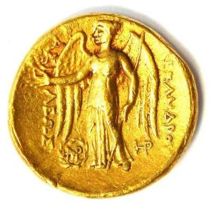 アレクサンドロス大王3世の金貨(マケドニア、紀...の詳細画像4