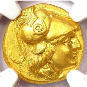 アレクサンドロス大王3世金貨AVスタテル 紀元...の詳細画像4