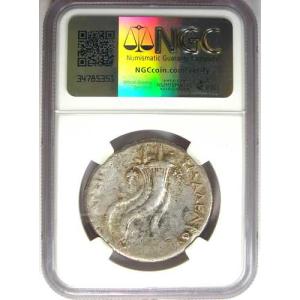 アルシノエ2世 銀貨 デカドラクマ プトレマイ...の詳細画像2