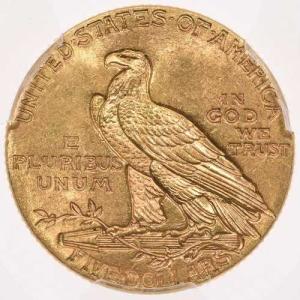 1915年発行 5ドル PCGS MS64 C...の詳細画像1