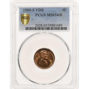 1909-S VDB 1C PCGS MS65...の詳細画像3