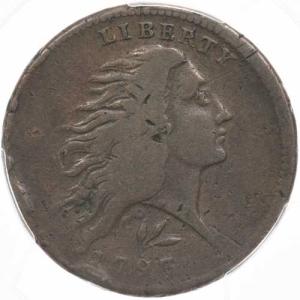 1793年 1セント PCGS ファインリース...の詳細画像1