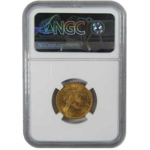 1844年 リバティヘッド金貨 5ドル ハーフ...の詳細画像1