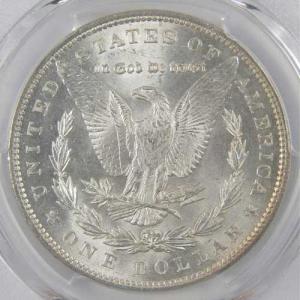 1893年 モーガン銀貨 MS 64+ PCG...の詳細画像3