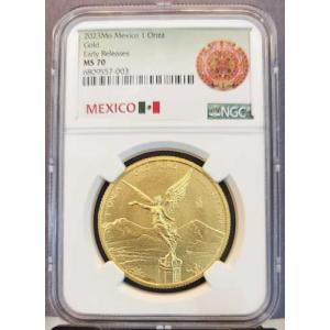 2023年 メキシコ 1オンサ金貨 リベルタッ...の詳細画像3