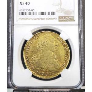 1797年 チリ金貨 8エスクード チャールズ...の詳細画像2