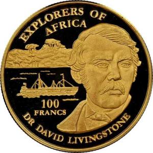 1999年 コンゴ 金貨 100フラン ドクタ...の詳細画像3