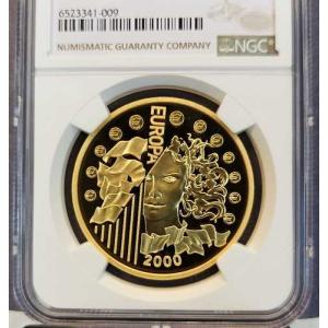 2000年 フランス 金貨 655.957フラ...の詳細画像2