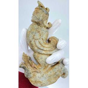 古代中国 紅山文化 玉人像 紀元前4700年〜...の詳細画像2