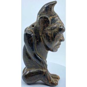 古代中国 紅山文化 玉人像 紀元前4700年〜...の詳細画像2
