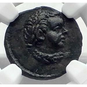 匿名のローマのクアドランスは、夏の古代コイン NGC i77372 としておそらくアニウス・ウェルス