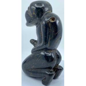 古代中国 紅山文化 玉人像 紀元前4700年〜...の詳細画像3