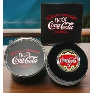 2オンス コカ・コーラ? 0.999シルバー ヴィンテージ、エナメル加工、高浮彫り、コレクターズアイテム 02/500
