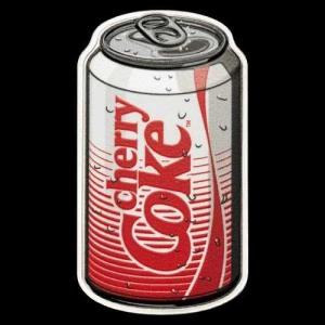 Pamp コカ・コーラ 1オンス シルバーコイン チェリーコーク缶（箱と鑑定書付き）。
