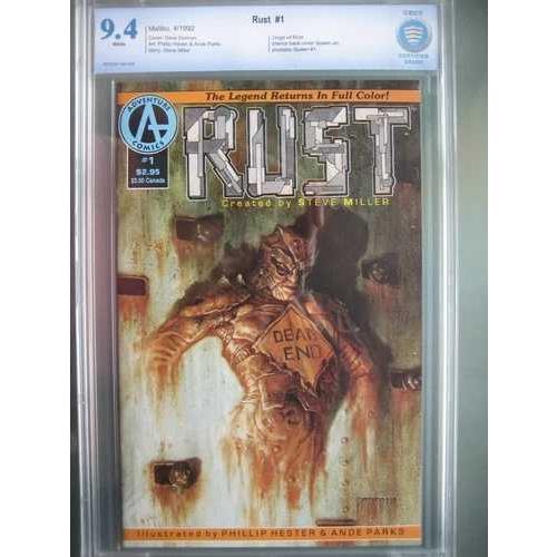 Rust #1 CBCS 9.4 WP (CGC相当) Malibu 1992 1st Spawn ...