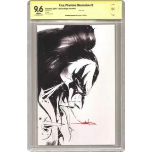 Kiss Phantom Obsession #2H Lee B&W Virgin 1:25 CBCS 9.6 Witnessed Sig 2021