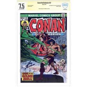 コナン・ザ・バーバリアン #37 CBCS 7.5 目撃者 Sig Thomas 1974 25-1AE56C0-038