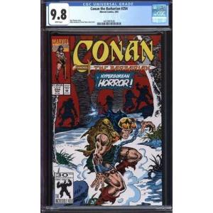 コナン・ザ・バーバリアン #254 CGC 9.8 ホワイトページ // マーベル・コミックス 1992