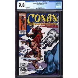 コナン・ザ・バーバリアン #258 CGC 9.8 ホワイトページ // マーベル・コミックス 1992