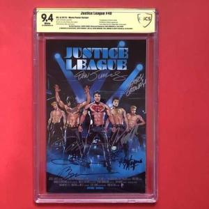 ジャスティス・リーグ 40 CBCS 9.4 SSサイン ジム・リー ルパッキーノ + 6 マジック・マイク ファースト・グレイル