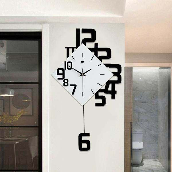 掛け時計 Swing Wall Clock Modern Design Style Living R...