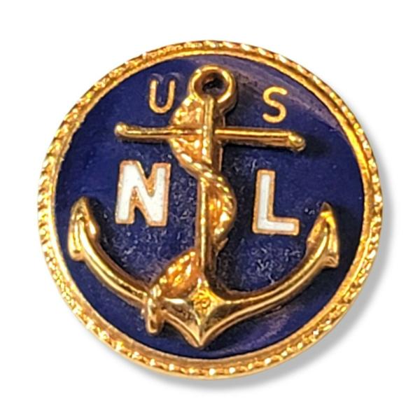 ピンバッジ Anchor Lapel Pin US NL United States Navy Le...