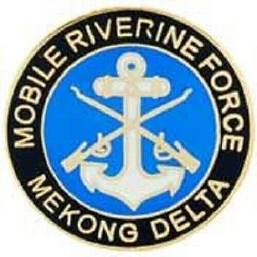 ピンバッジ Mobile Riverine Force Mekong Delta Lapel Pin