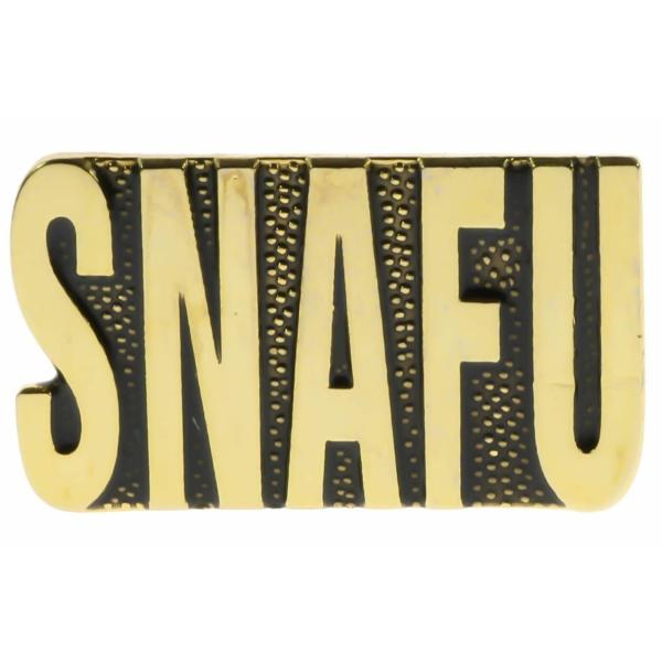 ピンバッジ SNAFU Scripted Tab Hat or Lapel Pin H15869 F...