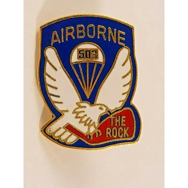 ピンバッジ U.S.ARMY 503RD INFANTRY AIRBORNE REGIMENT TH...
