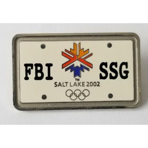 ピンバッジ FBI SSG Special Surveillance Group SALT LAKE...